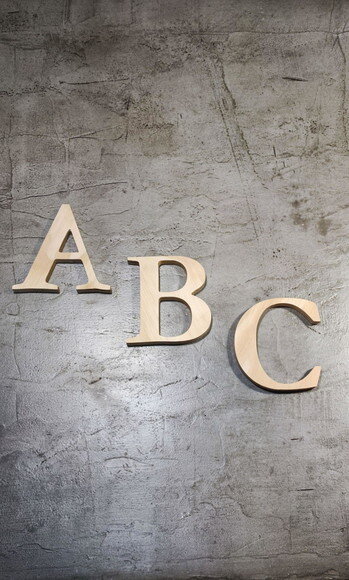 Letras Em Pinus