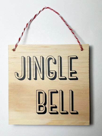 Placa Decorativa De Natal