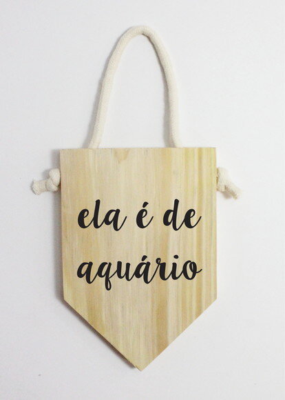 Quadro Decorativo Signo Aquário