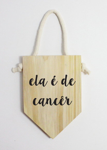 Quadro Decorativo Signo Câncer