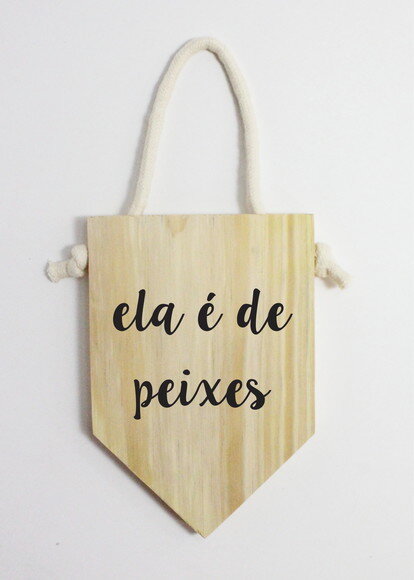 Quadro Decorativo Signo Peixes