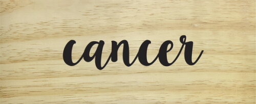 Quadro Signo Cancer 25x9cm