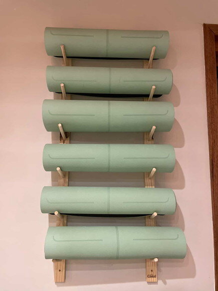 Suporte/prateleira para 5 Tapete de Yoga