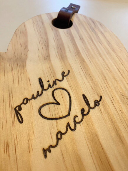 Tábua De Madeira Dia Dos Namorados C/ Gravação Personalizada