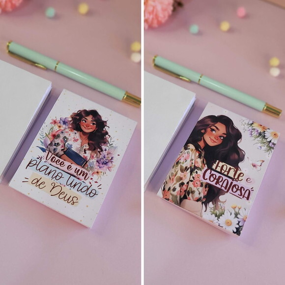 Bloquinho de Anotações - Mulher Cristã