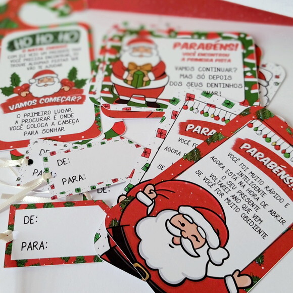 Caça ao Tesouro de Natal Infantil