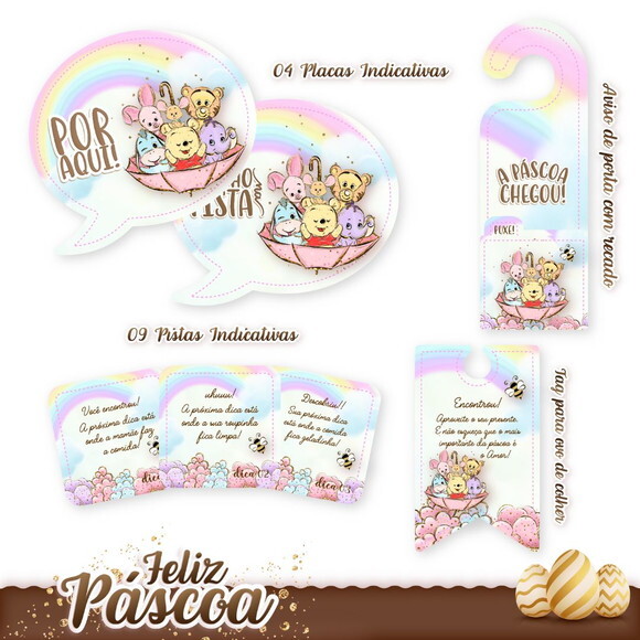 Caça aos Ovos - Ursinho Pooh - Baby