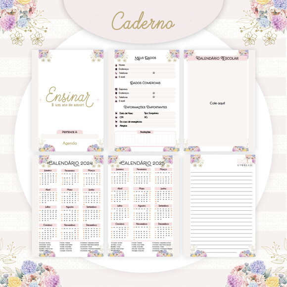 Caderno - Coleção Professores Luxo