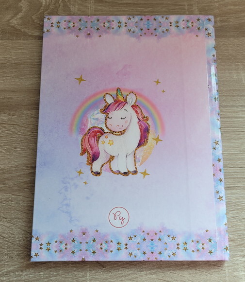 Caderno Brochura Universitário Unicórnio