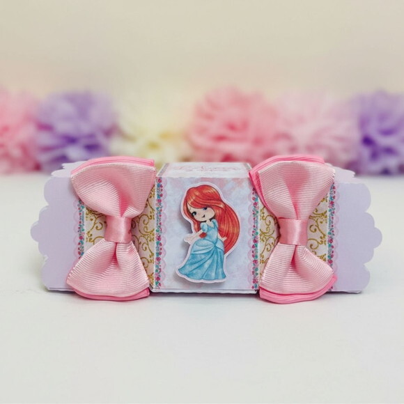Caixa Bala com Aplique 3d - Princesas