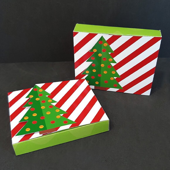 Caixa Cartão de Natal Desejos
