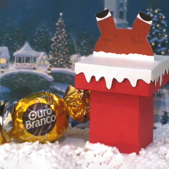 Caixa Chaminé de Natal