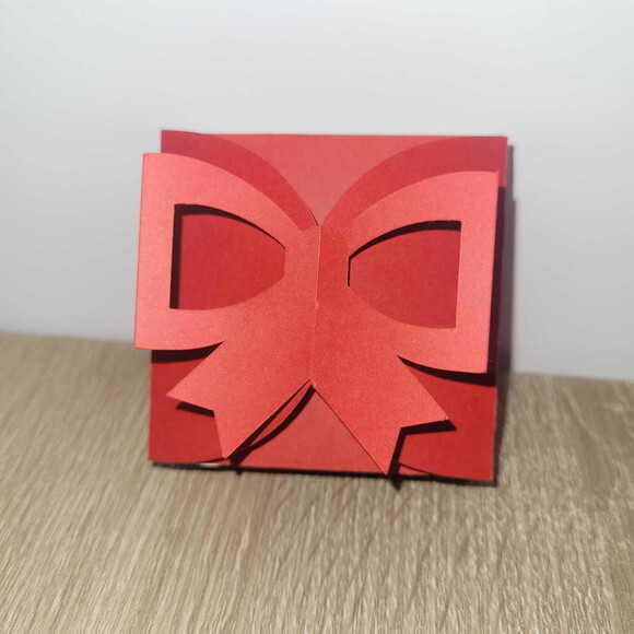 Caixa Laço 3d - Festa Laços