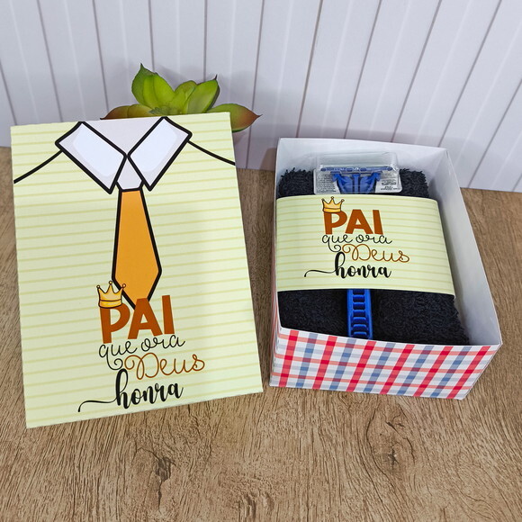 Caixa para Pequenos Presentes - Dia dos Pais