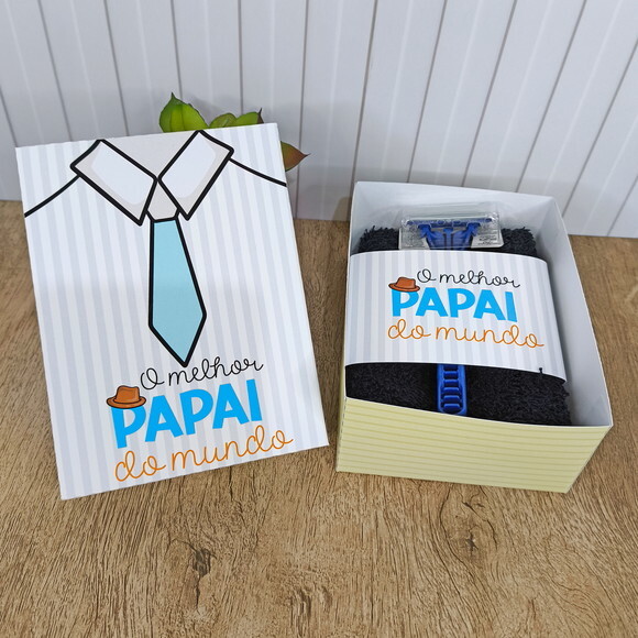 Caixa para Pequenos Presentes - Dia dos Pais
