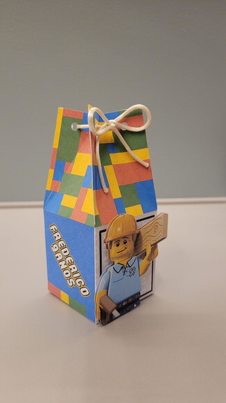 Caixa Sacolinha Lego Menino
