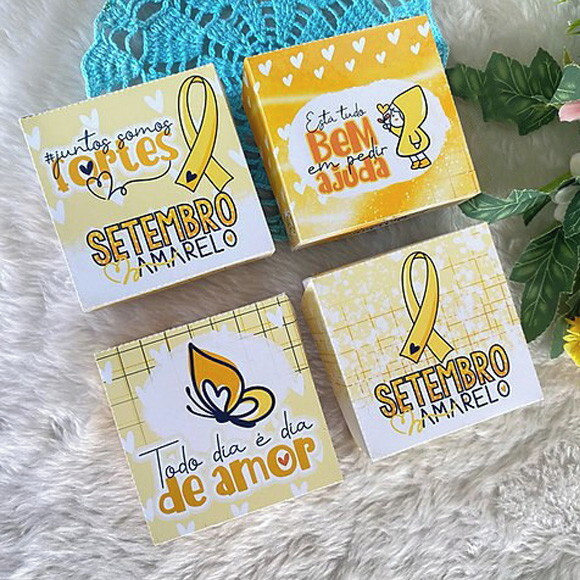 Caixa Setembro Amarelo