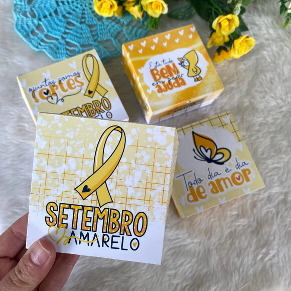 Caixa Setembro Amarelo