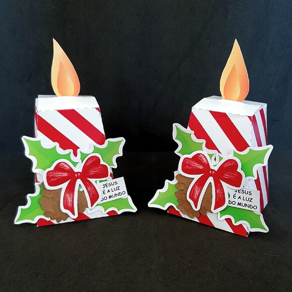 Caixa Vela de Natal