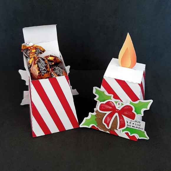 Caixa Vela de Natal