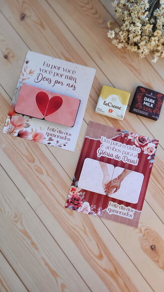 Card e Capinha para La Creme - Dia dos Namorados - Cristão