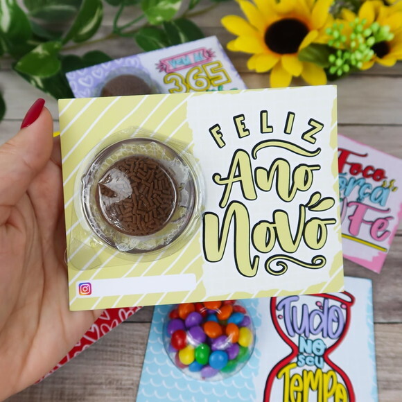 Card para Blister - Frases Motivacionais