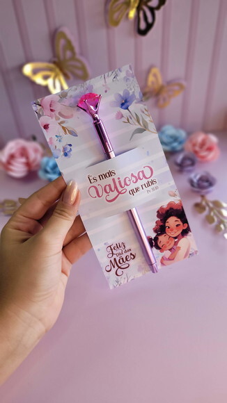 Card para Caneta (caneta Não Inclusa)
