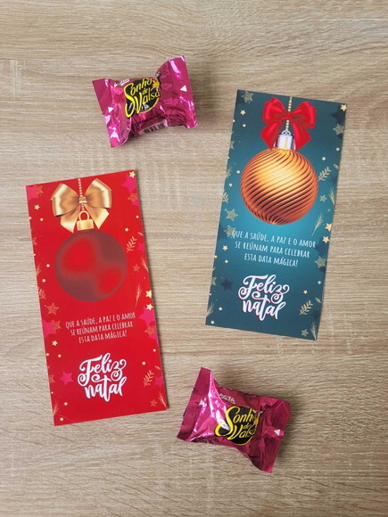 Cartão / Card para Mimos - Natal