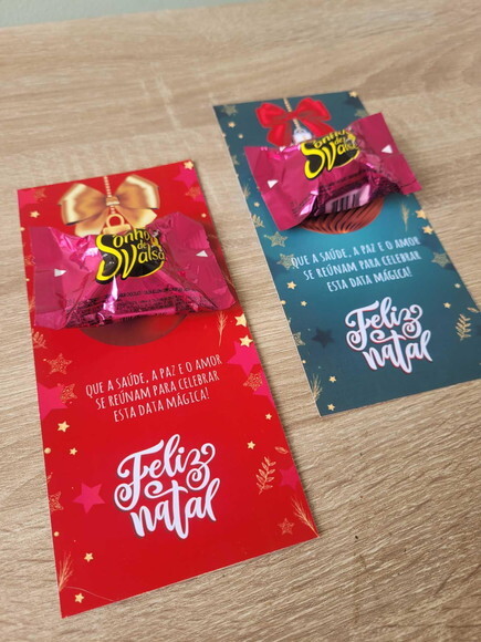Cartão / Card para Mimos - Natal