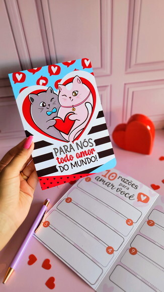 Cartão 10 Razões - Dia dos Namorados