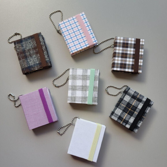 Chaveiro de Post-it - Capa Dura - Tecido