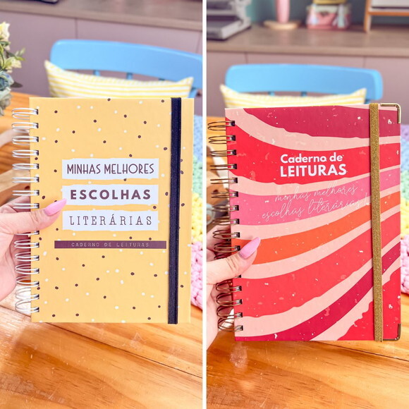 Diário / Caderno / Planner de Leitura