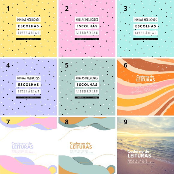 Diário / Caderno / Planner de Leitura