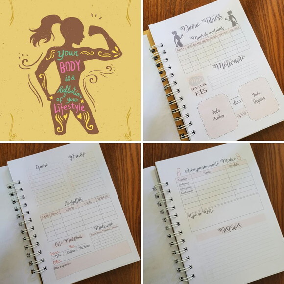 Diário Fitness Feminino