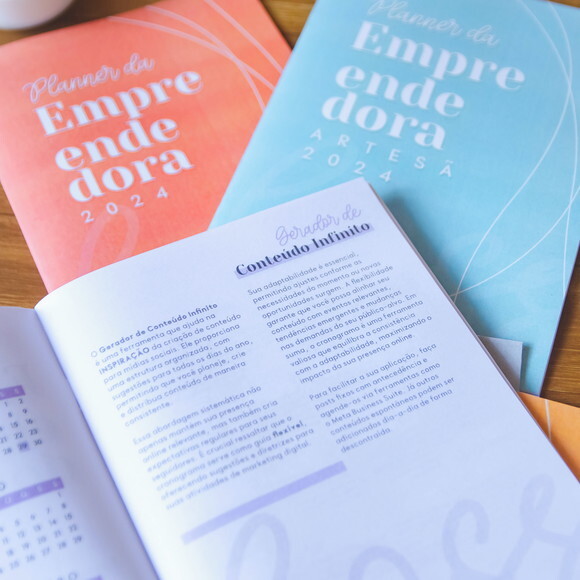 Kit Empreendedora com Planejador de Conteúdo Infinito