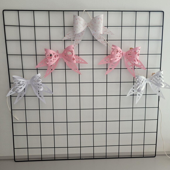 Laço de Papel 3d Grande para Decoração