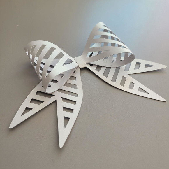 Laço de Papel 3d Grande para Decoração
