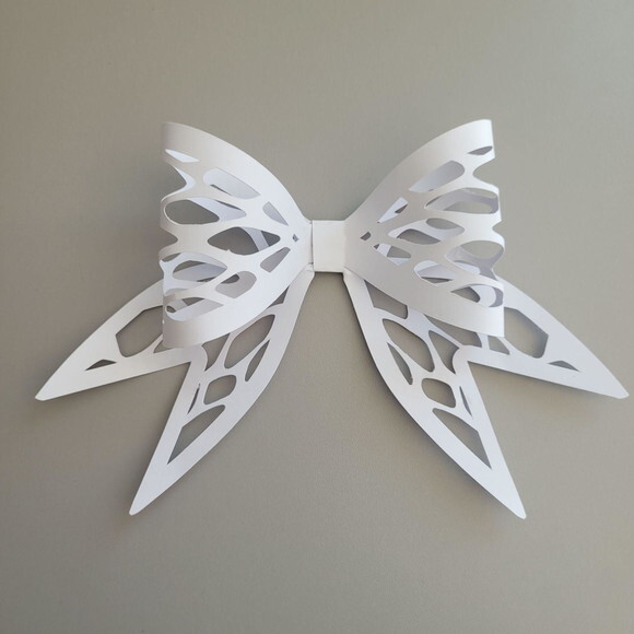 Laço de Papel 3d Grande para Decoração