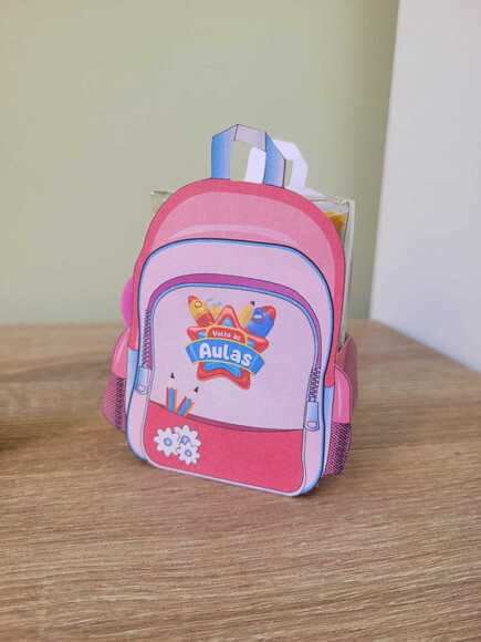 Mini Sacolinha / Caxepô / Lembrancinha de Volta às Aulas - m