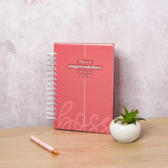 Planner Artesã Permanente c/ Planejador de Conteúdo Infinito