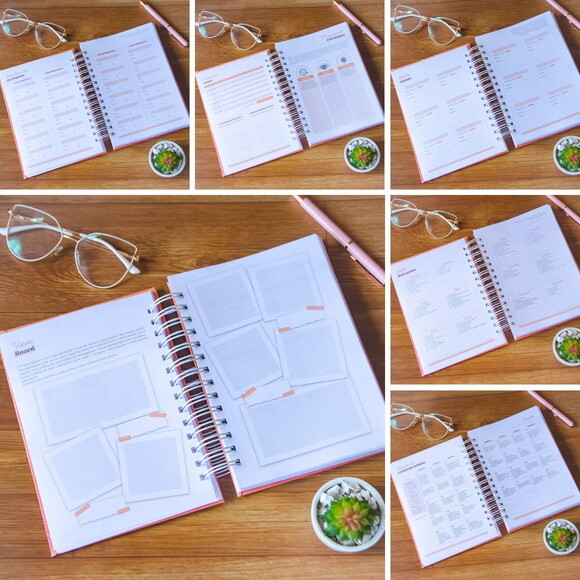 Planner Empreendedora Artesã Planejador de Conteúdo Infinito
