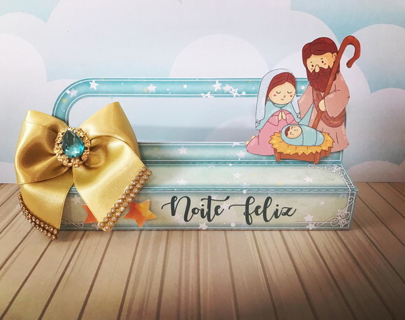 Porta Bis - Luxo - Natal Cristão