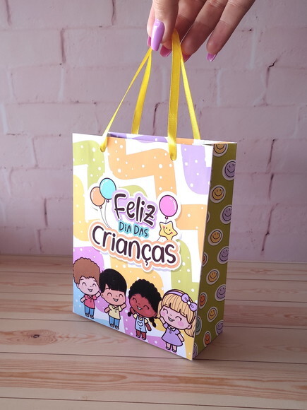 Sacolinha para Presente - Dia das Crianças