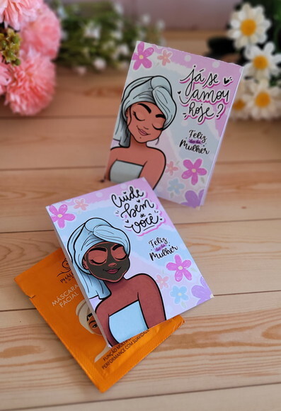 Tag para Máscara Facial, Argila ou Escalda Pés Dia da Mulher