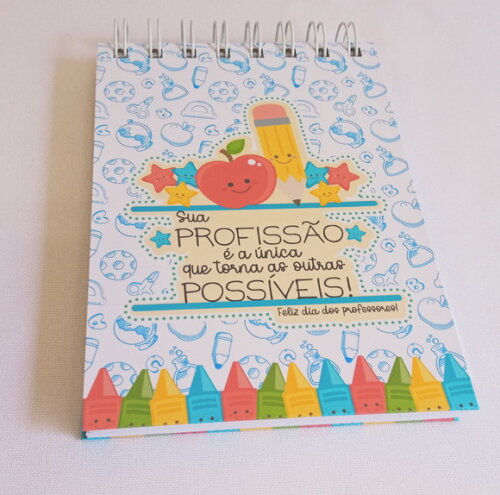 Bloco com Caixa - Dia dos Professores