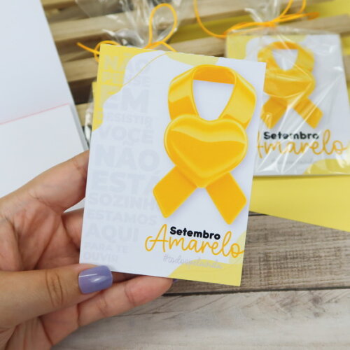 Bloquinho Setembro Amarelo
