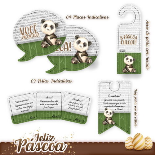 Caça aos Ovos - Panda