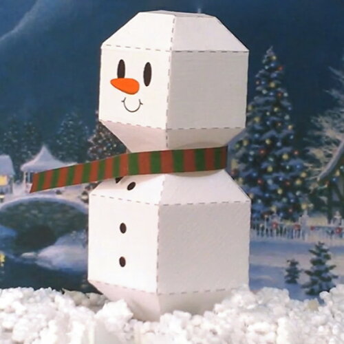 Caixa Boneco de Neve