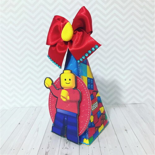 Caixa Cone / Pirâmide - Lego