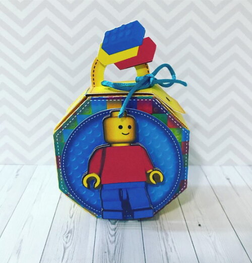 Caixa Oitavada - Lego